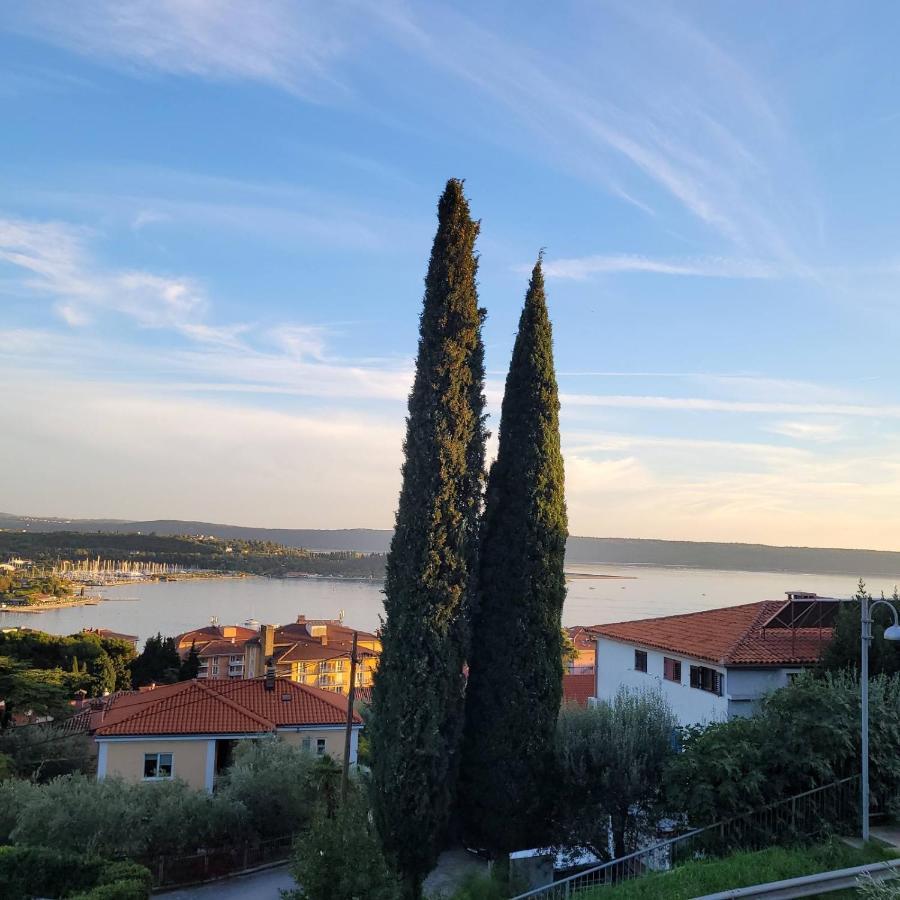 Panoramic View Near The Beach In Portotoz+P Lejlighed Portorož Eksteriør billede